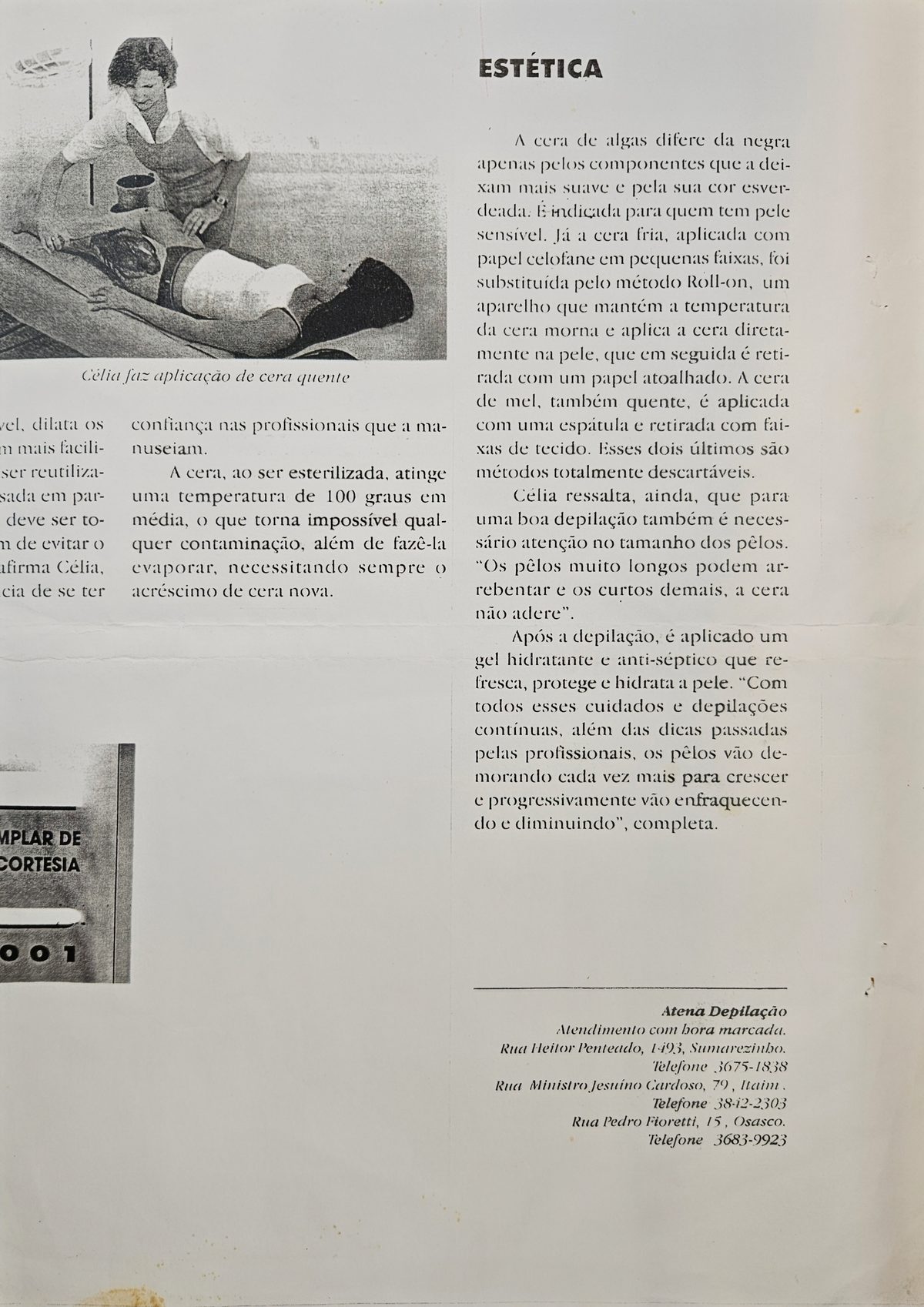 Recorte de texto de Manchete de jornal antigo